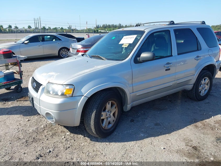 2006 FORD ESCAPE VIN: 1FMCU94156KB98012