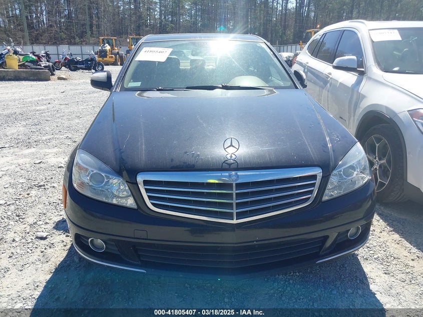 2008 MERCEDES-BENZ C 300 VIN: WDDGF54X28F071197