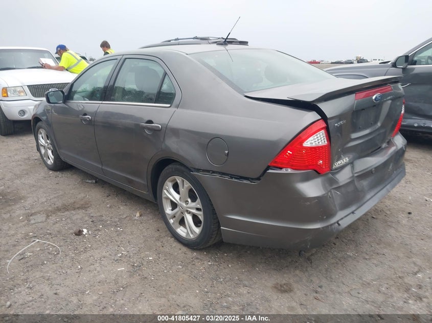 2012 FORD FUSION VIN: 3FAHP0HA2CR122266