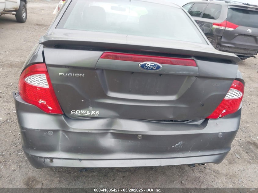 2012 FORD FUSION VIN: 3FAHP0HA2CR122266