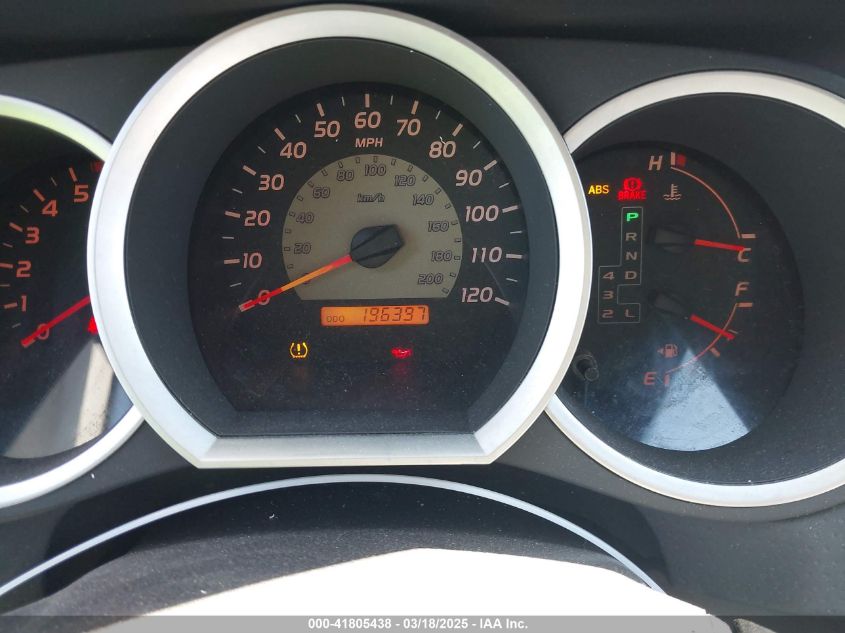 2005 Toyota Tacoma Prerunner V6 VIN: 5TETU62N3562N36Z2 Lot: 41805438