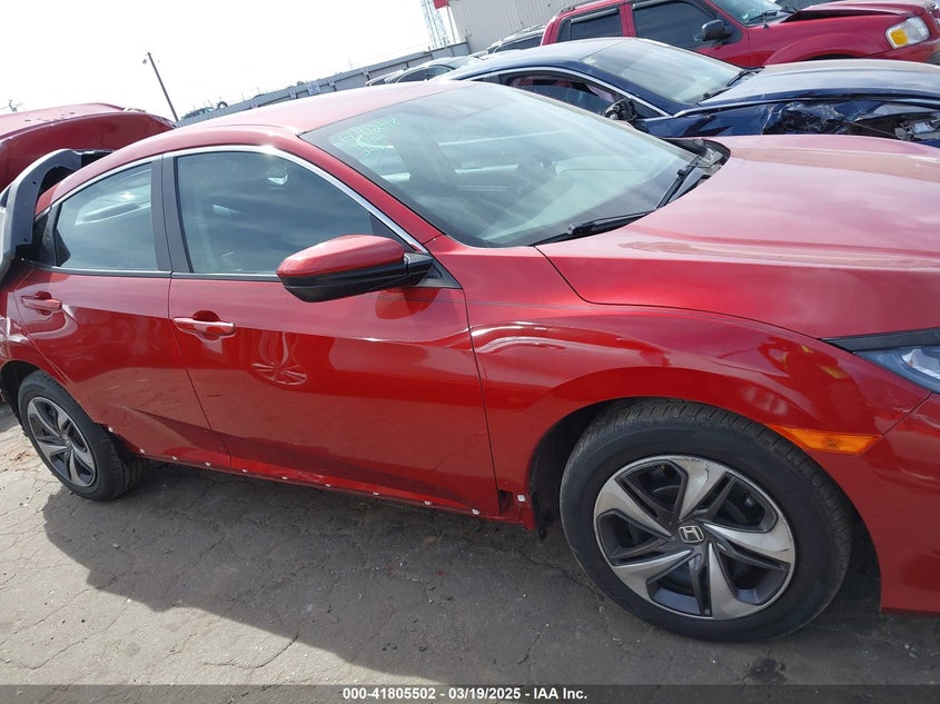 2020 HONDA CIVIC VIN: 19XFC2F64LE012088