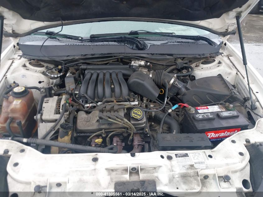 2002 Mercury Sable Gs VIN: 1MEFM50U92A637611 Lot: 41805561