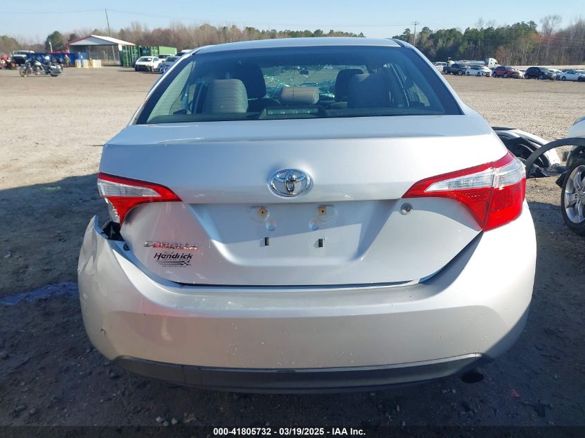 2016 Toyota Corolla L VIN: 2T1BURHEXGC559914 Lot: 41805732