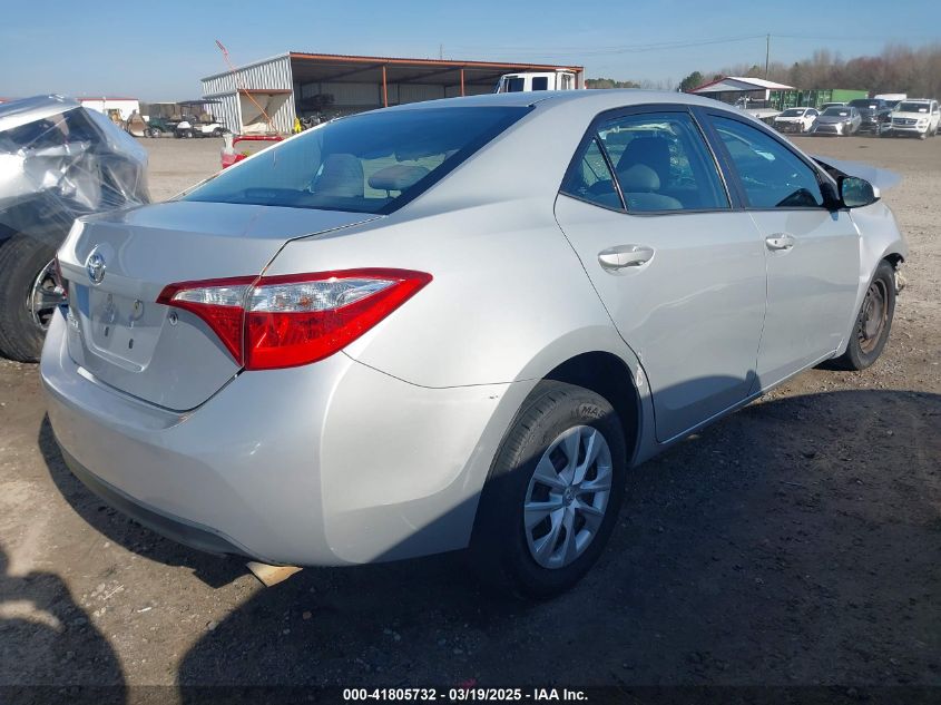 2016 Toyota Corolla L VIN: 2T1BURHEXGC559914 Lot: 41805732