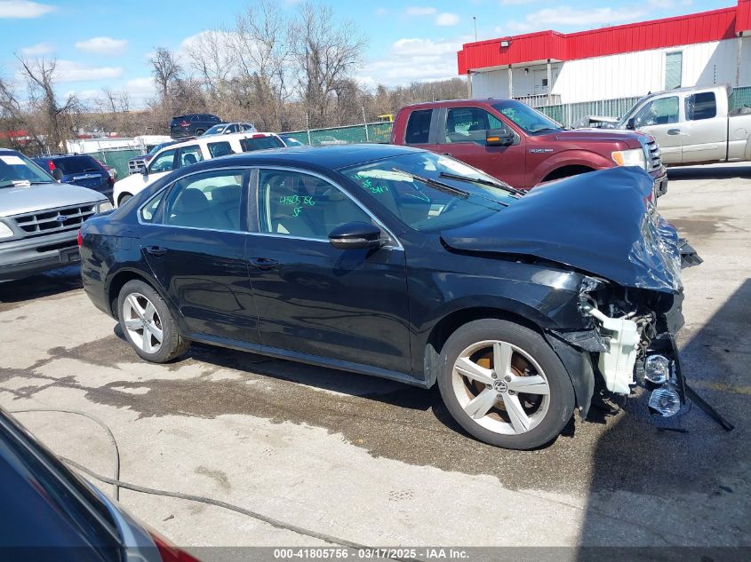 2012 Volkswagen Passat 2.0L Tdi Se VIN: 1VWBN7A32CC070904 Lot: 41805756