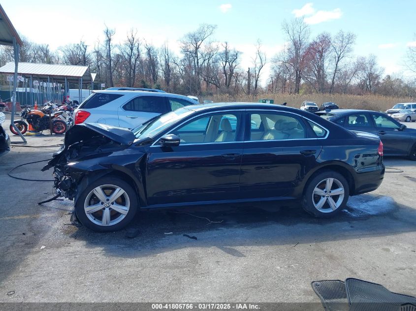 2012 Volkswagen Passat 2.0L Tdi Se VIN: 1VWBN7A32CC070904 Lot: 41805756