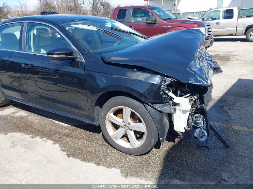 2012 Volkswagen Passat 2.0L Tdi Se VIN: 1VWBN7A32CC070904 Lot: 41805756