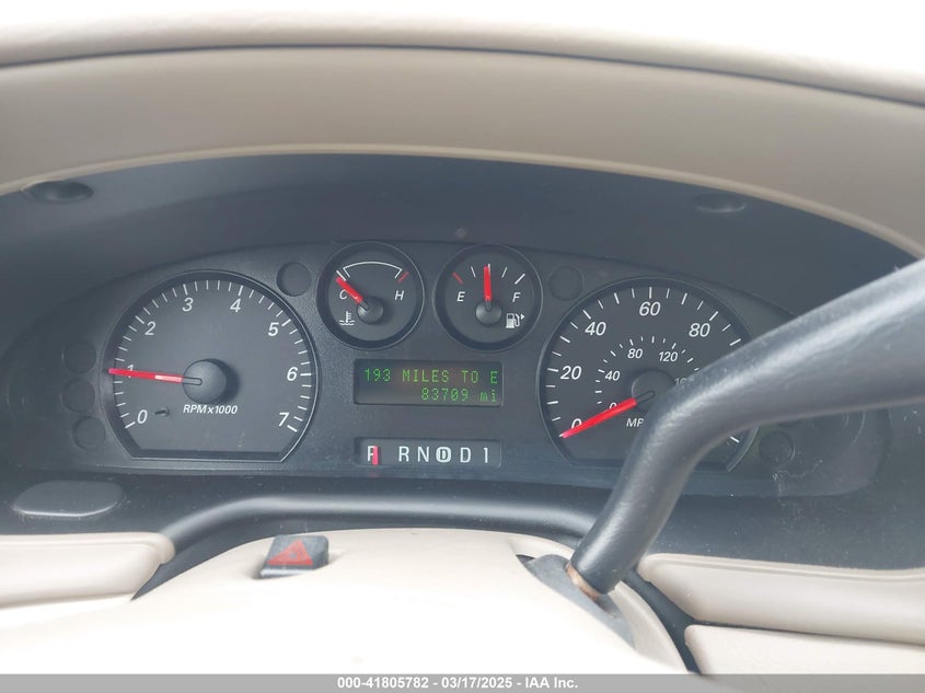 2007 FORD TAURUS VIN: 1FAFP53U27A110267