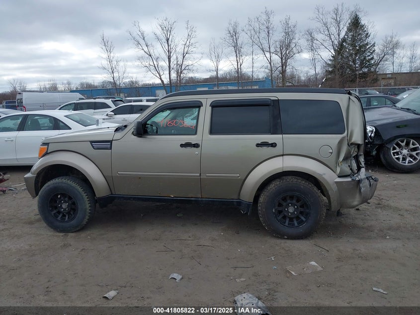 2007 DODGE NITRO VIN: 1D8GU58K97W700047