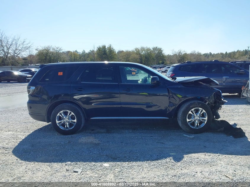 2013 DODGE DURANGO VIN: 1C4RDJAG2DC617983