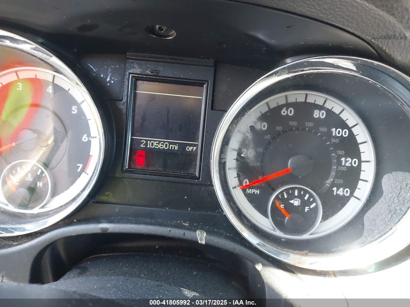 2013 DODGE DURANGO VIN: 1C4RDJAG2DC617983