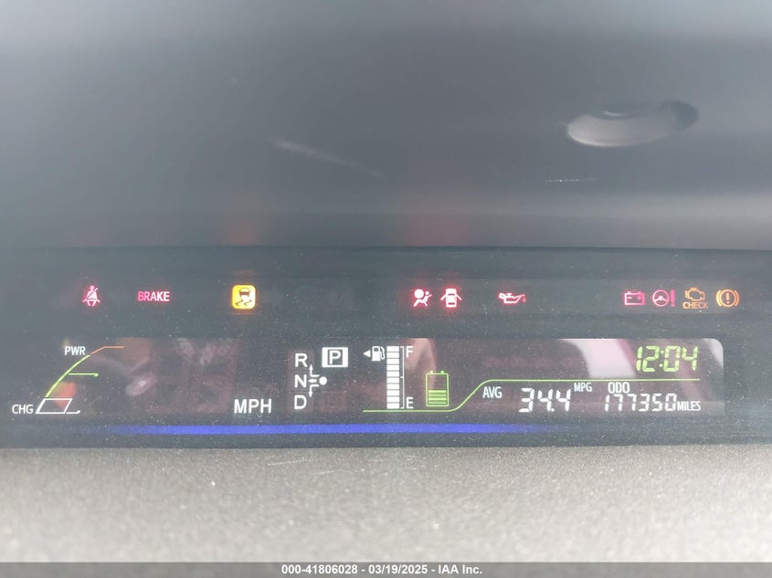 2012 TOYOTA PRIUS V VIN: JTDZN3EUXC3170407