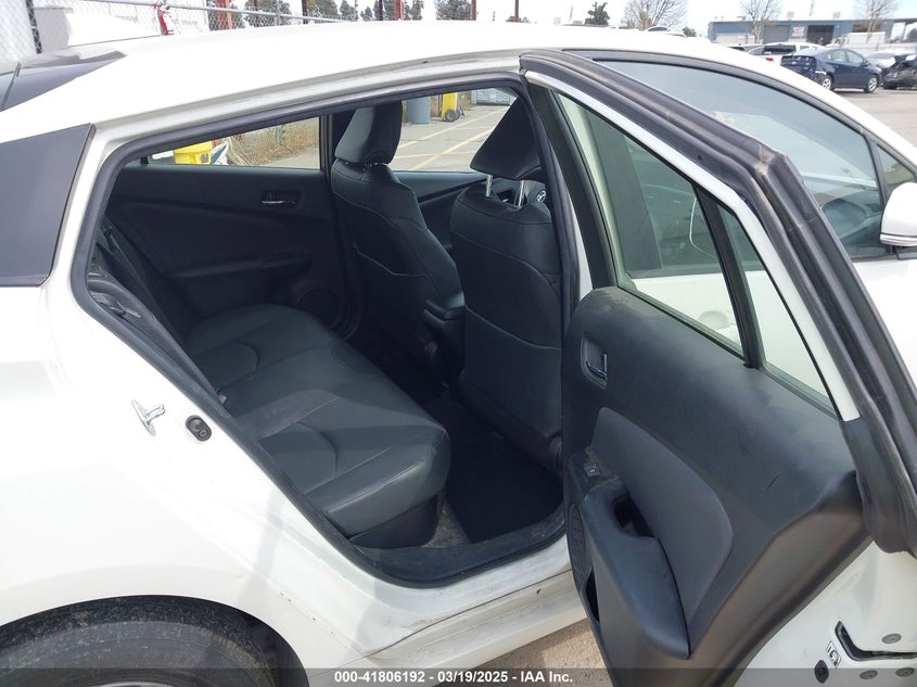 2017 TOYOTA PRIUS VIN: JTDKARFU4H3045683
