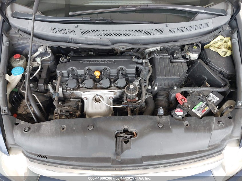 2007 Honda Civic Lx VIN: 1HGFA16537L130543 Lot: 41806206