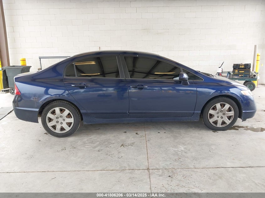 2007 Honda Civic Lx VIN: 1HGFA16537L130543 Lot: 41806206