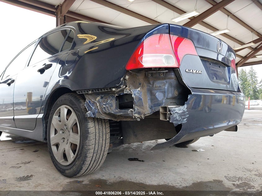 2007 Honda Civic Lx VIN: 1HGFA16537L130543 Lot: 41806206