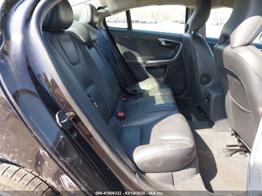 2013 Volvo S60 T5/T5 Platinum/T5 Premier/T5 Premier Plus VIN: YV1612FSXD2195475 Lot: 41806322