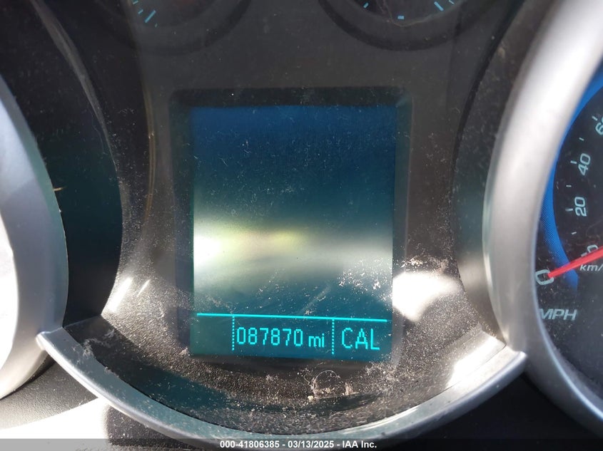 2015 CHEVROLET CRUZE VIN: 1G1PE5SB6F7233658