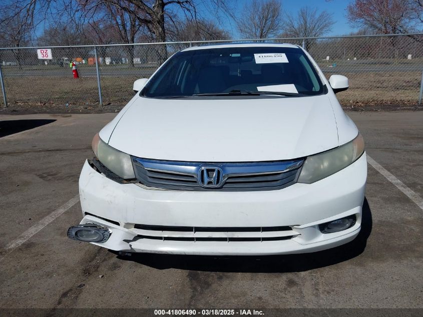 2012 Honda Civic Ex-L VIN: 19XFB2F96CE036289 Lot: 41806490