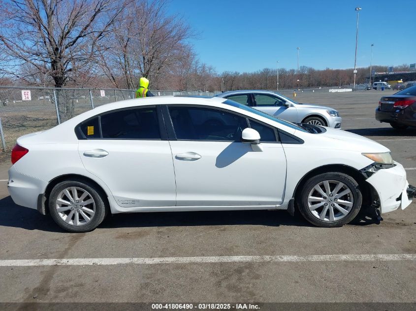 2012 Honda Civic Ex-L VIN: 19XFB2F96CE036289 Lot: 41806490