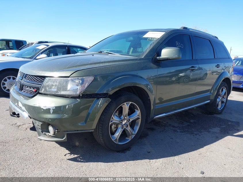 2016 DODGE JOURNEY VIN: 3C4PDCGB1GT158095