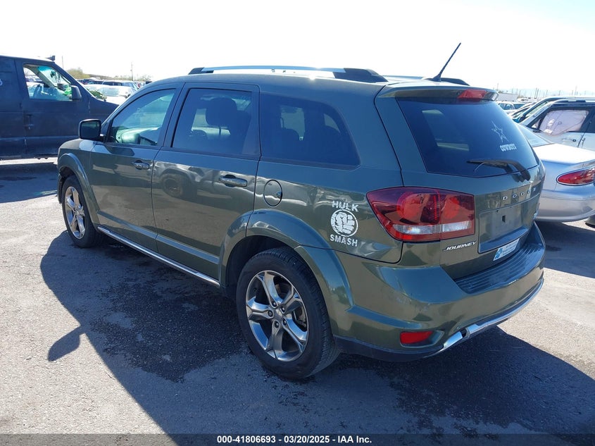 2016 DODGE JOURNEY VIN: 3C4PDCGB1GT158095