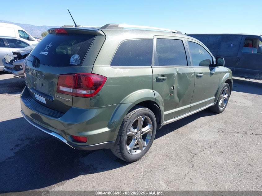 2016 DODGE JOURNEY VIN: 3C4PDCGB1GT158095