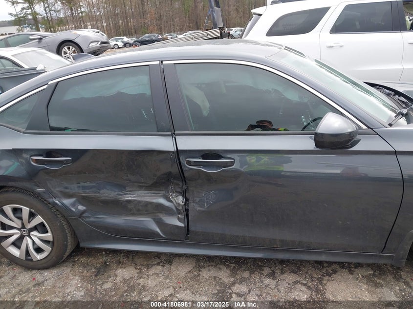 2024 HONDA CIVIC VIN: 2HGFE2F22RH512174