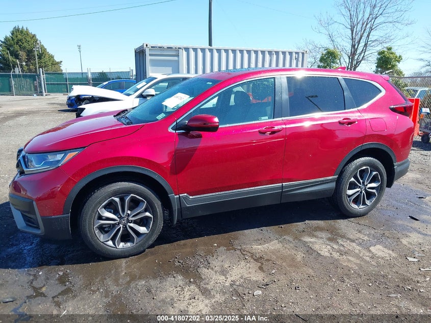 VIN 2HKRW2H85NH656829 2022 HONDA CR-V AWD EX-L