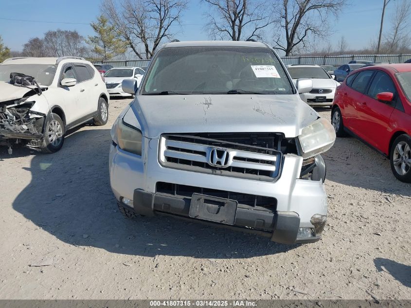 2006 Honda Pilot Ex VIN: 2HKYF18466H552824 Lot: 41807315