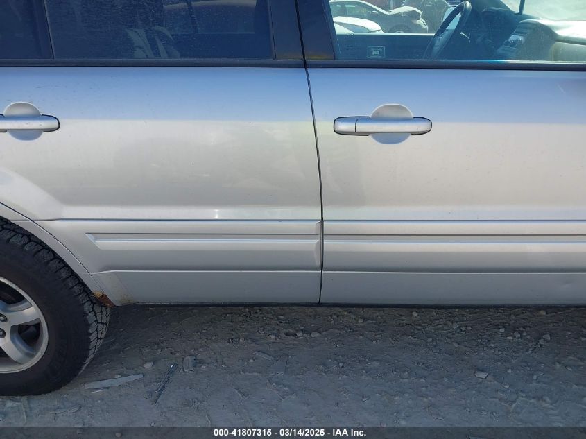 2006 Honda Pilot Ex VIN: 2HKYF18466H552824 Lot: 41807315