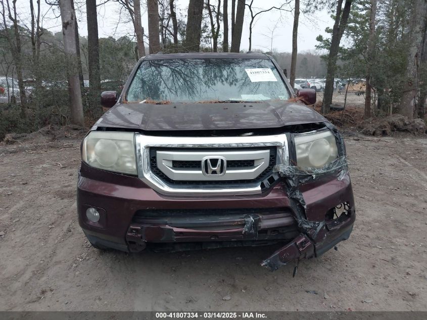 2010 Honda Pilot Touring VIN: 5FNYF4H9XAB040715 Lot: 41807334