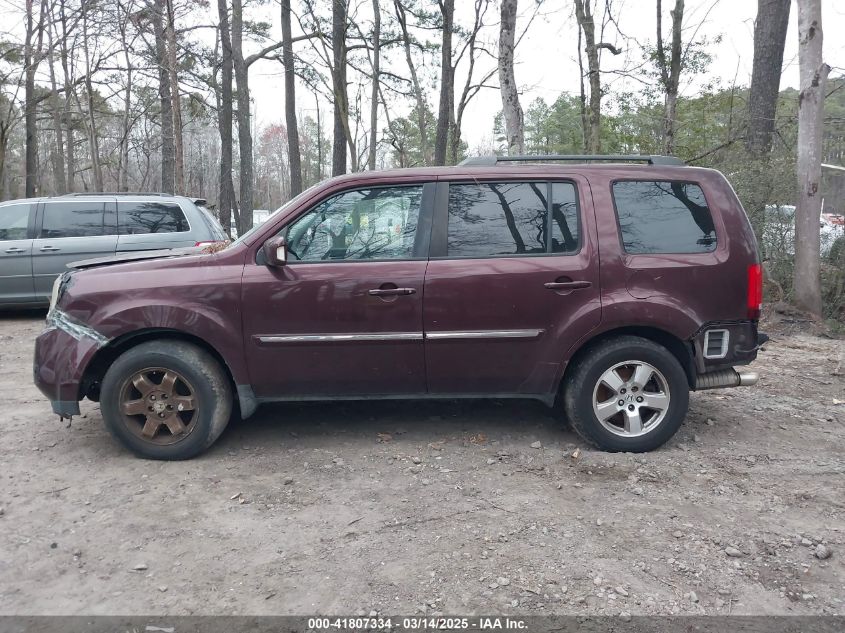 2010 Honda Pilot Touring VIN: 5FNYF4H9XAB040715 Lot: 41807334