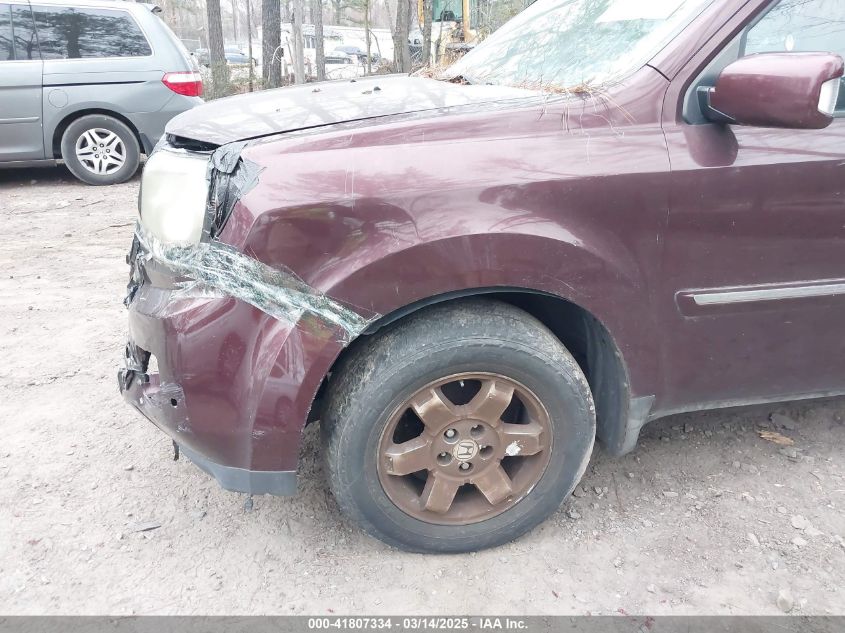 2010 Honda Pilot Touring VIN: 5FNYF4H9XAB040715 Lot: 41807334