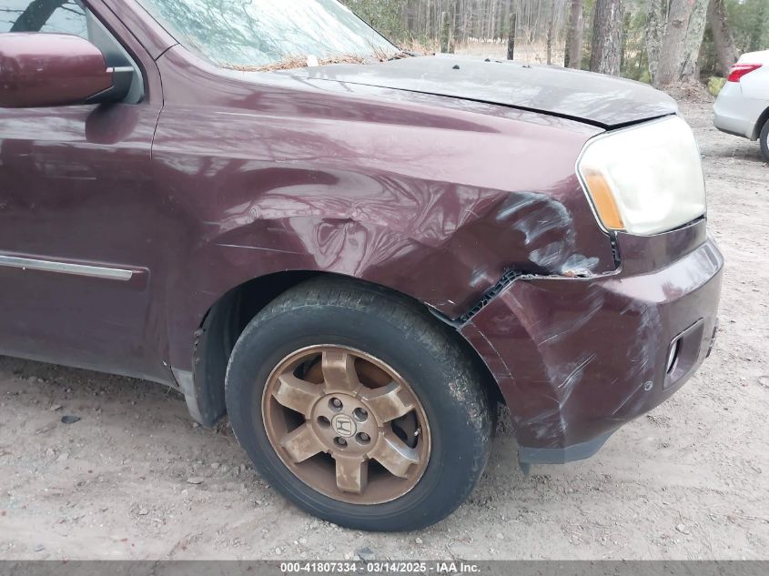 2010 Honda Pilot Touring VIN: 5FNYF4H9XAB040715 Lot: 41807334