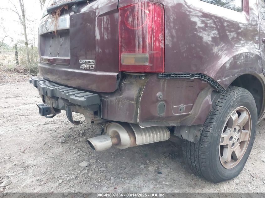 2010 Honda Pilot Touring VIN: 5FNYF4H9XAB040715 Lot: 41807334