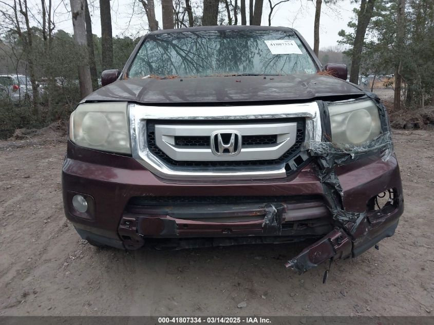 2010 Honda Pilot Touring VIN: 5FNYF4H9XAB040715 Lot: 41807334