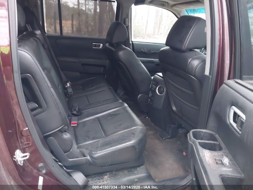 2010 Honda Pilot Touring VIN: 5FNYF4H9XAB040715 Lot: 41807334