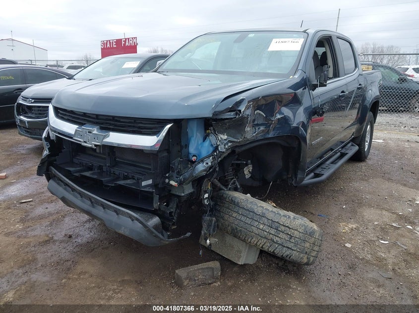2019 CHEVROLET COLORADO VIN: 1GCGTBEN8K1306088