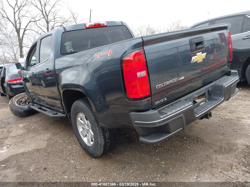 2019 CHEVROLET COLORADO VIN: 1GCGTBEN8K1306088
