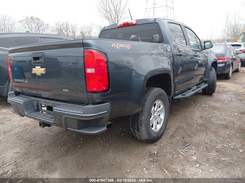 2019 CHEVROLET COLORADO VIN: 1GCGTBEN8K1306088