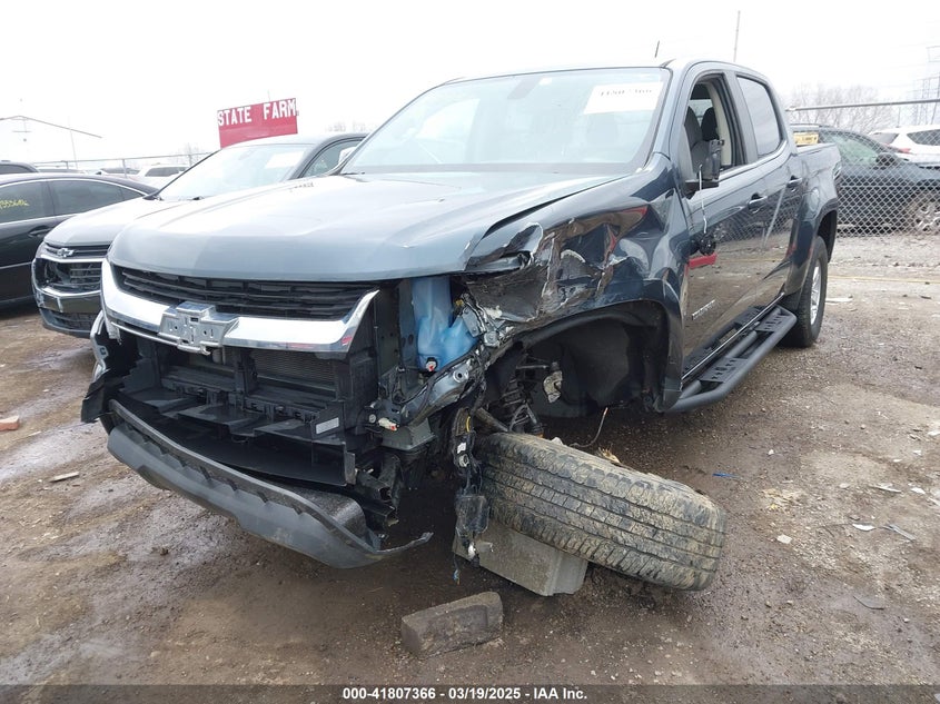 2019 CHEVROLET COLORADO VIN: 1GCGTBEN8K1306088