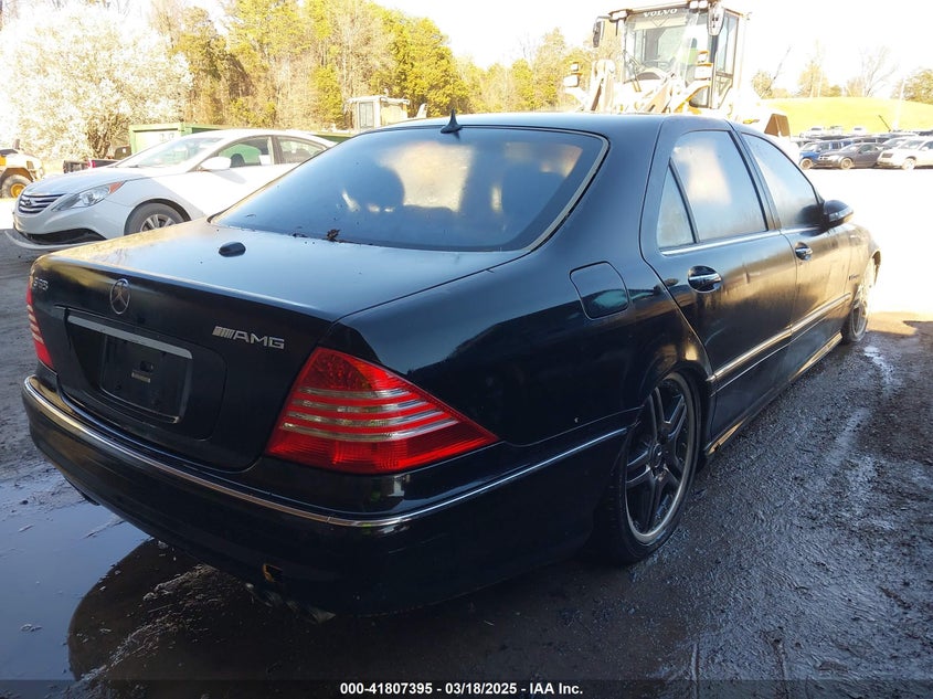 2006 MERCEDES-BENZ S 65 AMG VIN: WDBNG79J26A481649