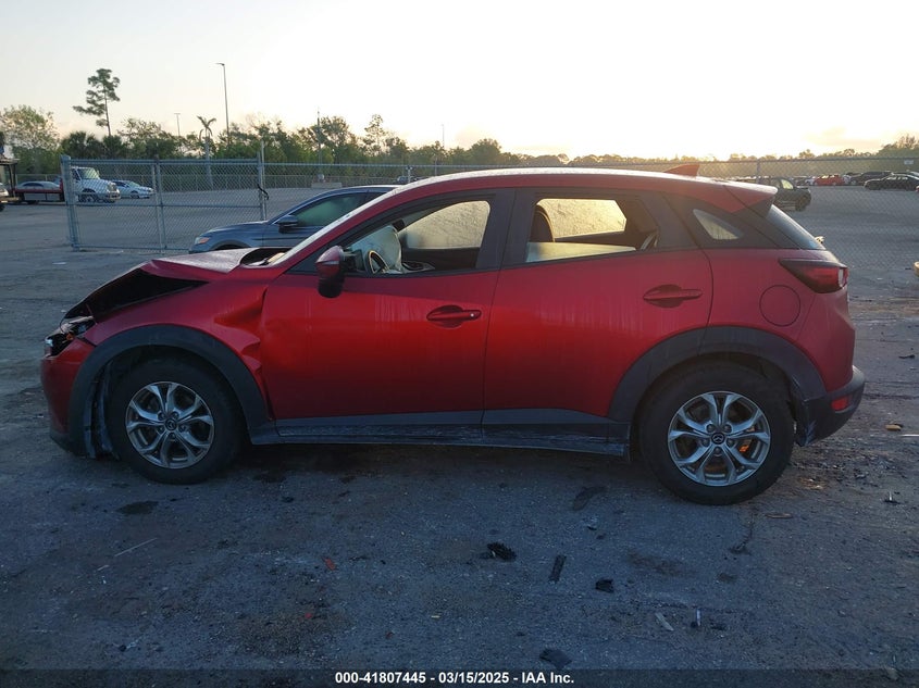 VIN JM1DKDB78K0441908 2019 MAZDA CX-3 SPORT