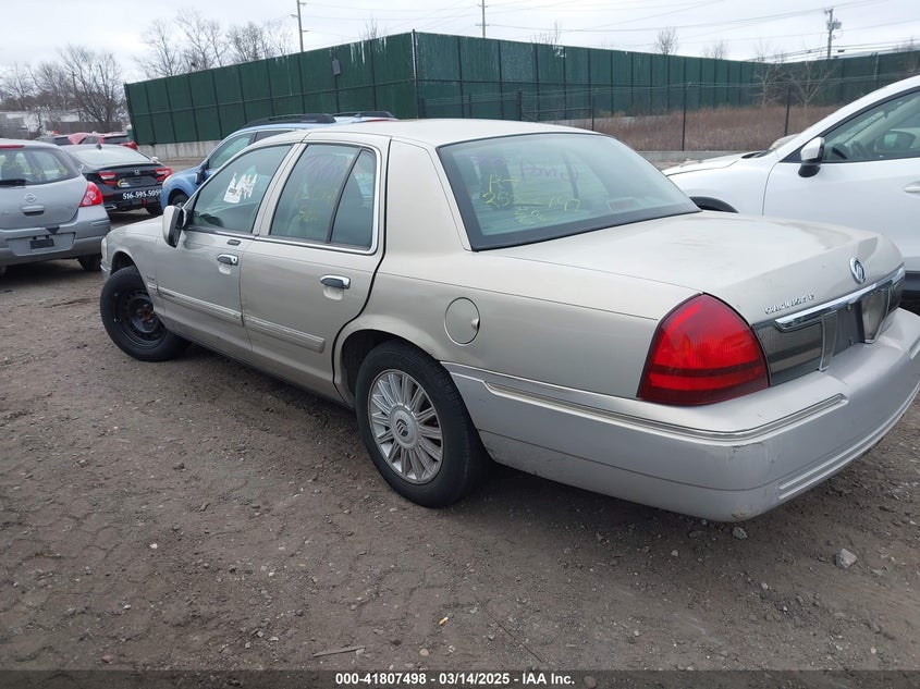 2009 MERCURY GRAND MARQUIS VIN: 2MEHM75V99X608312