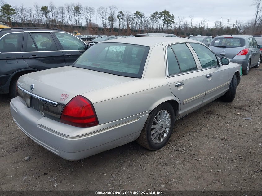 2009 MERCURY GRAND MARQUIS VIN: 2MEHM75V99X608312