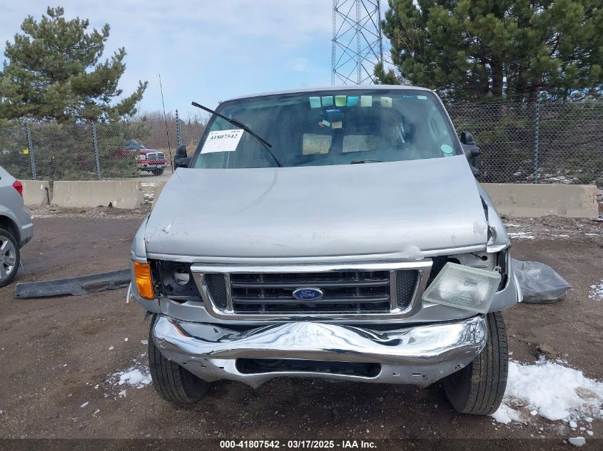 2007 Ford E-150 Chateau/Xl/Xlt VIN: 1FMNE11L17DA36817 Lot: 41807542