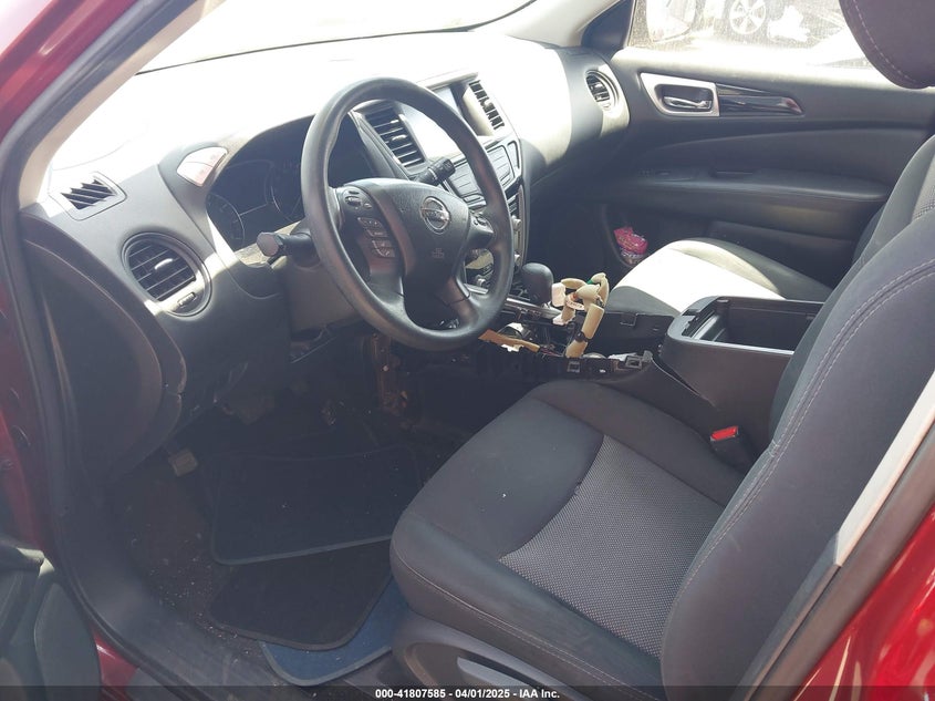 2017 Nissan Pathfinder S VIN: 5N1DR2MN3HC637639 Lot: 41807585