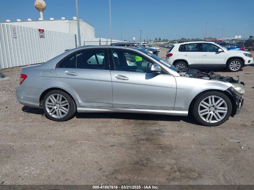 2008 Mercedes-Benz C 300 Luxury 4Matic/Sport 4Matic VIN: WDDGF81XX8F145536 Lot: 41807616